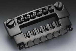 Schaller 456, 6 String Stud Mount Bridge, Black