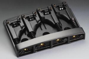 Schaller 463, 4 String Bass Bridge, Black