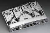 Schaller 463, 4 String Bass Bridge, Chrome