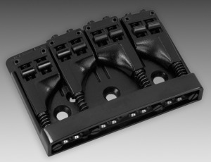 Schaller 471, 8 String Bass Bridge, Black