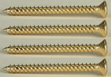 Neck Screw, Set of 4, Gold