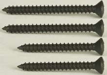 Neck Screw, Set of 2+2 for Contoured Heel, Black