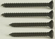 Neck Screw, Set of 2+2 for Contoured Heel, Black