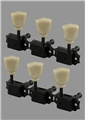 Gotoh Vintage 3+3 Tuners, Black