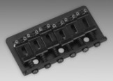 Strat� Flat Mount Bridge, Humbucker Spacing, Black