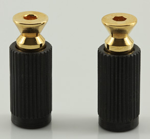 Floyd Rose Studs, Pair, Gold