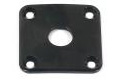 Square Side Jack Plate, Black