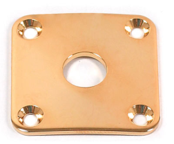 Square Side Jack Plate, Gold