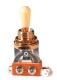 LP Toggle Switch, Straight, Gold