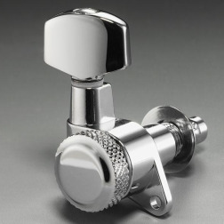 Schaller Mini Locking Tuner, Left Side, Chrome