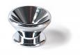 Standard Strap Buttons, Pair, Chrome