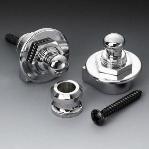Schaller Strap Locks, Pair, Chrome