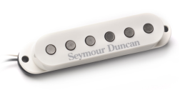 Custom for Strat, Staggered & Tapped, White Cover