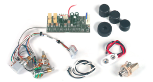 3 Band Tone Circuit with 3 Knobs-Stacked Bass & Treble
