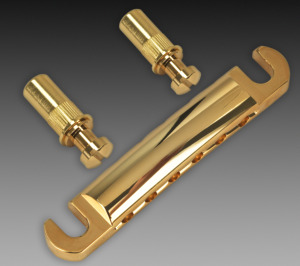Gotoh Stop Tail Piece, Gold