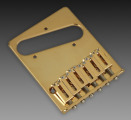 Gotoh Standard Tele Bridge, Gold