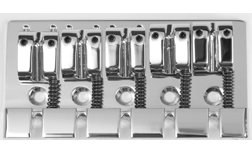 Takeuchi TG5N 5 String Bass Bridge 17.5mm Pitch, Chrome