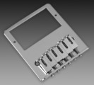 Gotoh Humbucker Tele Bridge, Chrome