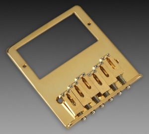 Gotoh Humbucker Tele Bridge, Gold