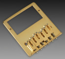 Gotoh Humbucker Tele Bridge, Gold