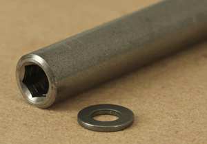 Truss Rod Nut, 5mm Broached, 3/8