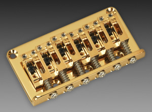 Gotoh Twelve String Bridge, Gold
