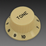 Strat� Tone Knob, Cream
