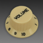 Strat� Volume Knob, Cream