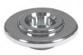 Vintage Round Retainer for Bass, Chrome