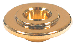 Vintage Round Retainer for Bass, Gold