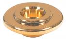 Vintage Round Retainer for Bass, Gold