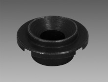Vintage Round Retainer for Guitar, Black