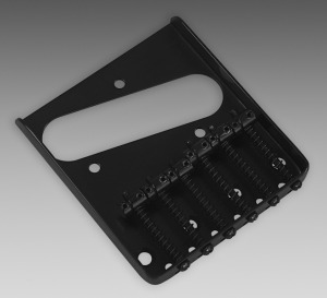 Vintage Tele&reg; 6 Saddle Bridge, Black