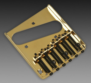 Vintage Tele&reg; 6 Saddle Bridge, Gold