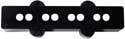 JBass Pickup Cover for Bridge Position, Black