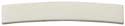 Fender Style Nut Blank, Curved Bottom, 1 11/16