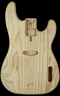 54 P Bass® Swamp Ash body