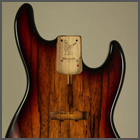 Black Korina J Bass Body