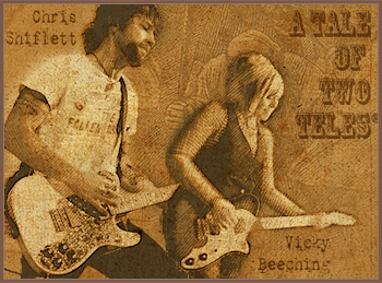 Warmoth Stars - Chris Shiflett and Vicky Beeching
