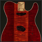 Unique Fireburst Tele Body