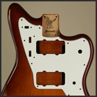 Alder Jazzmaster with a Tobacco Burst finish