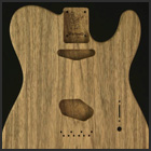 Korina Tele replacement body