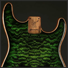 Quilt Maple Strat replacement body