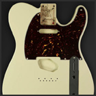 Vintage White Vintage Tele Body