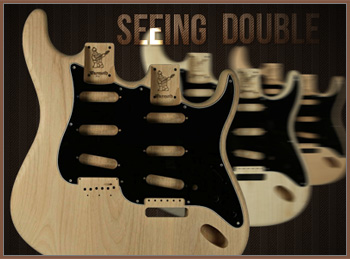 Double Neck Guitar Bodies