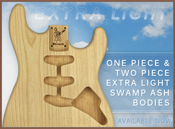 Extra Light One Piece Swamp Ash Bodies