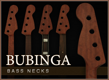 Bubinga Bass Necks