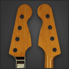 Maple J Bass neck with a Vintage Tint finish
