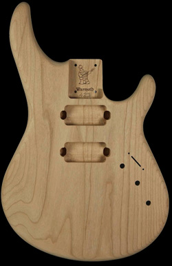Alder 7 string body