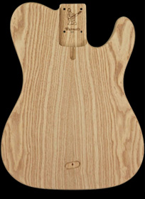 Swamp Ash Custom T Bass body